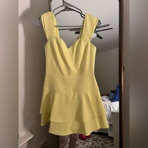 Alice + Olivia Brinda Pleated Sleeve Mini Dress